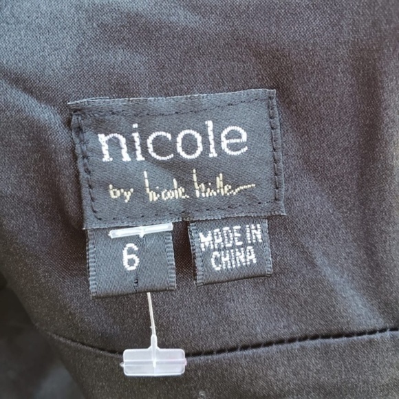 NWT Nicole Miller Spaghetti Strap Dress 6 - Picture 5 of 6